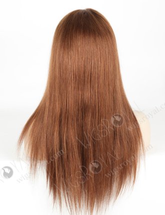 Brown Color Brazilian Hair Straight Human Hair Lace Front Wigs Without Glue WR-CLF-014