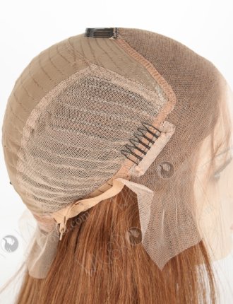 Brown Color Brazilian Hair Straight Human Hair Lace Front Wigs Without Glue WR-CLF-014