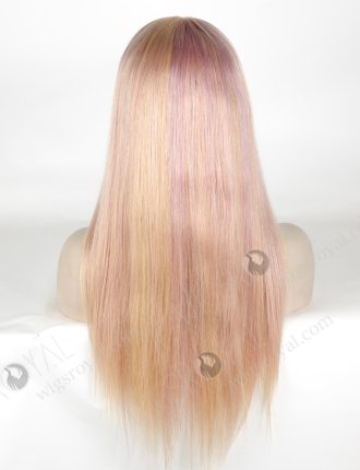 New Arrival Fashion Highlight Color 20 inch European Human Hair Lace Front Wig WR-CLF-015