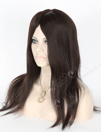 Malaysian Human Hair Silky Straight Silk Top Glueless Wigs For Beginners GL-03024