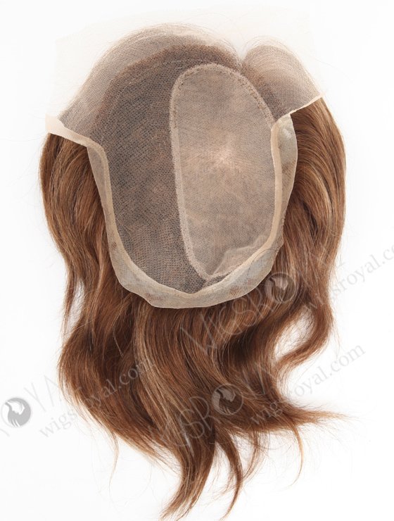 6"*8" European Virgin Hair 6" Highlight Color Silk Top Hair WR-TC-052-18219