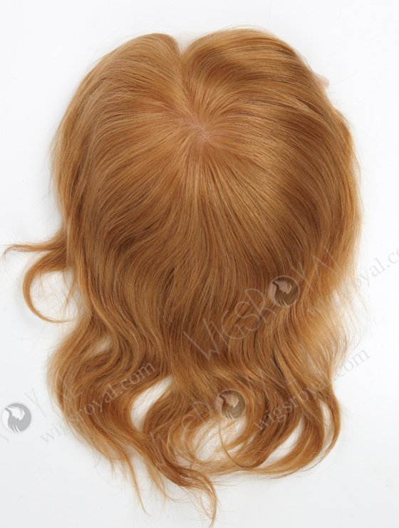 Custom Size European Virgin Hair 6" Color 18# Silk Top Hair WR-TC-055-18249
