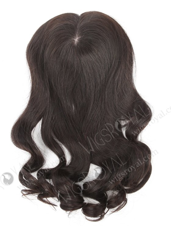 Large Base 7x7 Thick Hair Topper 18 Inch Best Quality Virgin European Hair Topper-018-18421