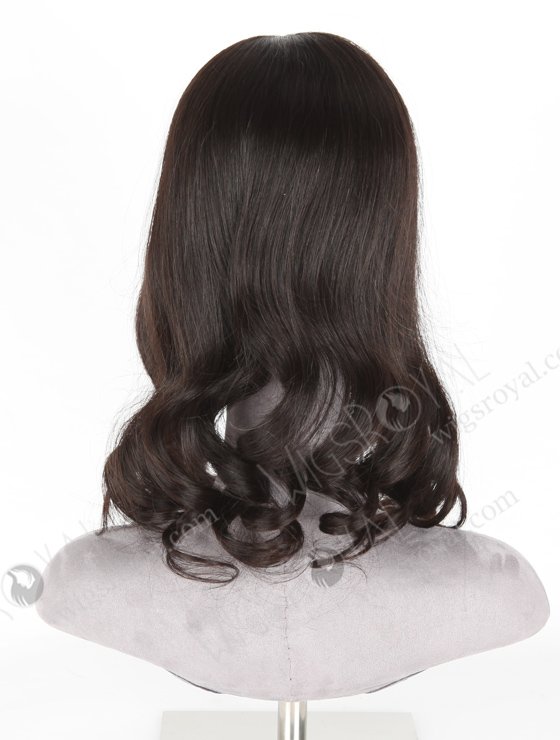 Large Base 7x7 Thick Hair Topper 18 Inch Best Quality Virgin European Hair Topper-018-18427