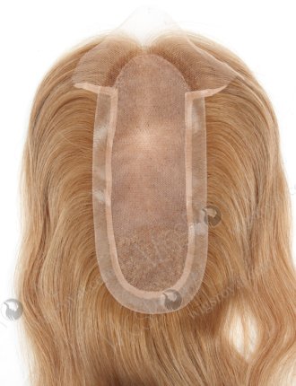 Silk Base 8''*3'' European Human Hair Topper Solution For Thinning Hair WR-TC-060