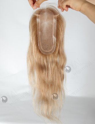 Silk Base 8''*3'' European Human Hair Topper Solution For Thinning Hair WR-TC-060