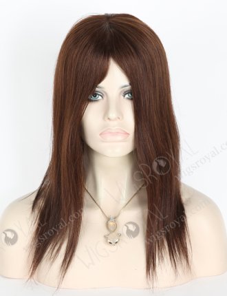 New Arrival Dark Brown Color Natural Parting Glueless Wigs for Beginners WR-GL-060