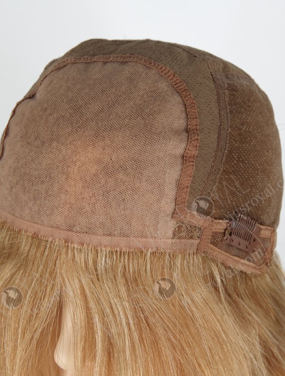 Blonde Brown Mixed Color 12'' European Virgin Body Wave Silk Top Glueless Wigs WR-GL-063-18733