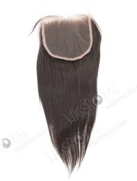 In Stock Indian Remy Hair 10" Straight Natural Color Top Closure STC-397