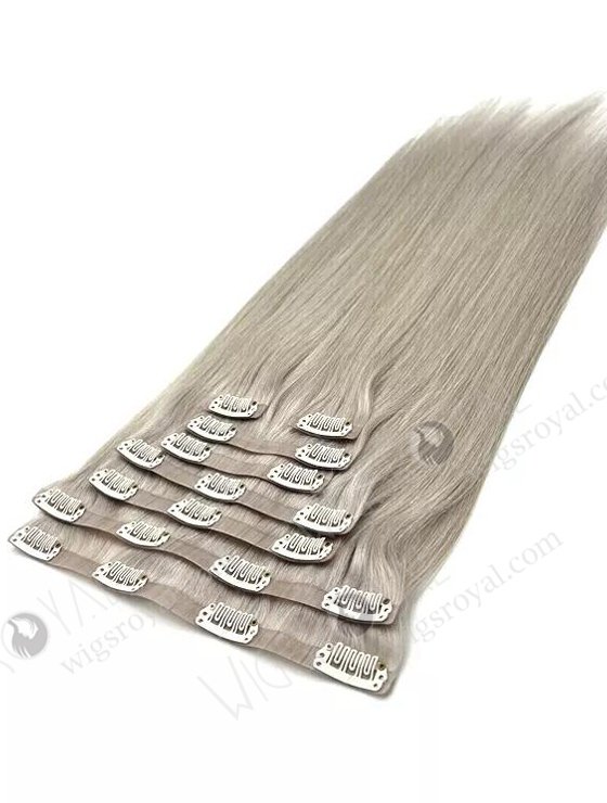 Most Popular European Virgin Human Hair Seamless Clip In Hair Extensions  WR-CW-012-18898