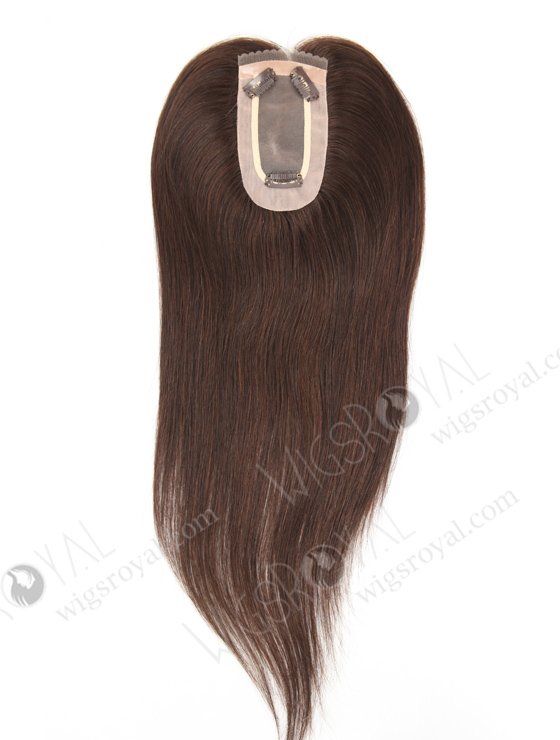 Luxury 16 Inch Remy Human Hair Toppers Small Mono Base Topper-087-19364
