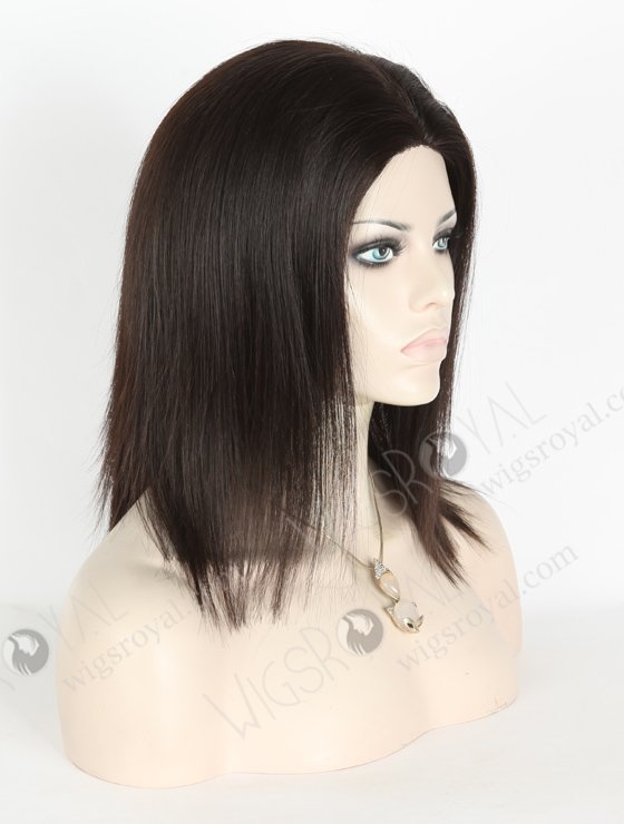 Unprocessed Natural Color Fine European Human Hair Straight Glueless Wigs WR-GL-065-19535
