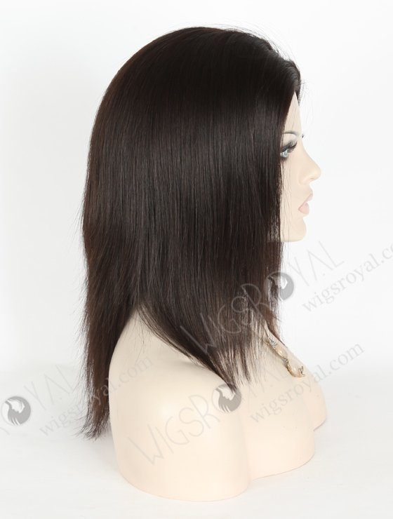 Unprocessed Natural Color Fine European Human Hair Straight Glueless Wigs WR-GL-065-19534