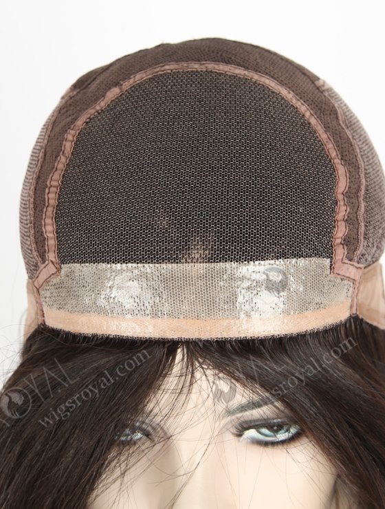 Unprocessed Natural Color Fine European Human Hair Straight Glueless Wigs WR-GL-065-19538