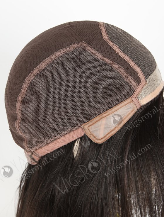 Unprocessed Natural Color Fine European Human Hair Straight Glueless Wigs WR-GL-065-19540