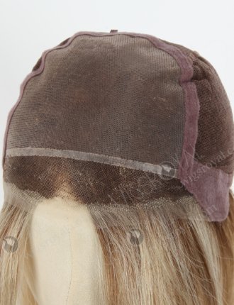 Highlight Color With Dark Root European Virgin Hair Mono Top Full Hand-Tied Wig WR-MOW-011