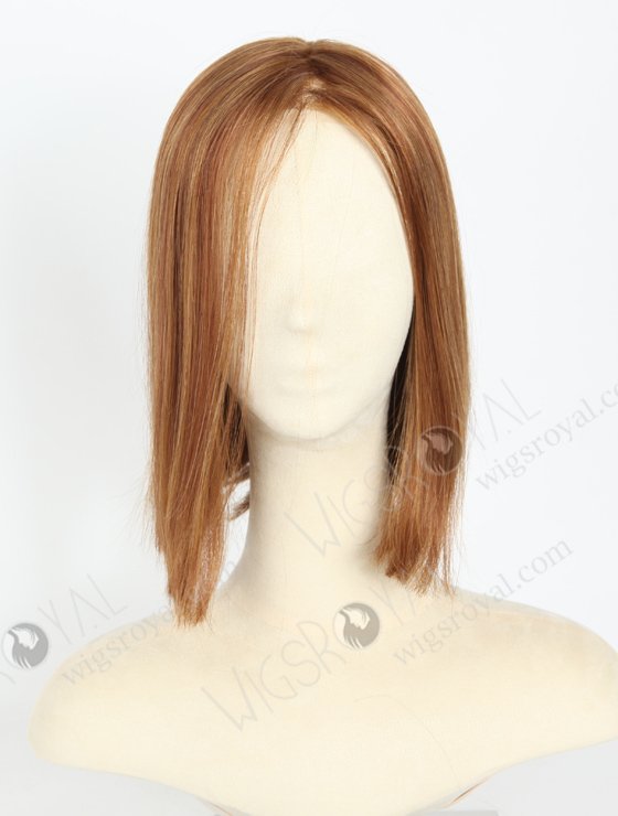 Bob Style Cuticle Aligned European Virgin Human Hair Lace Mono Top Wig WR-MOW-015-19703