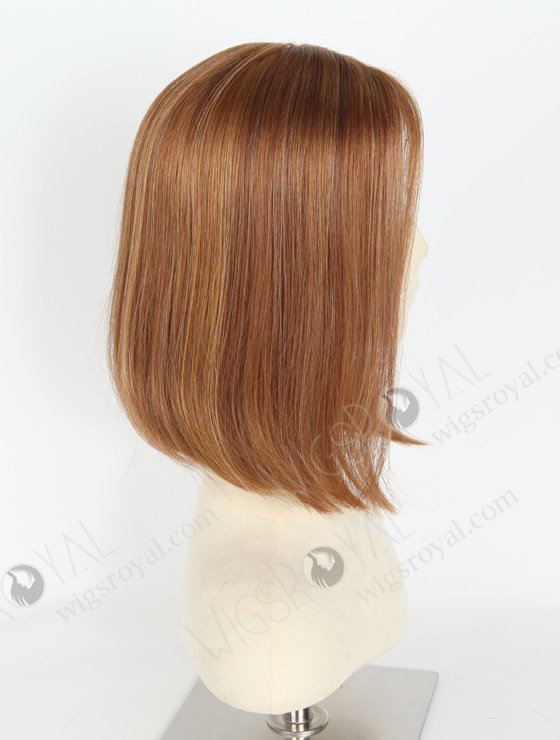Bob Style Cuticle Aligned European Virgin Human Hair Lace Mono Top Wig WR-MOW-015-19706
