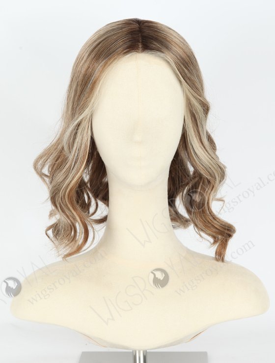 Mixed Color Custom Hair Length European Virgin Hair Mono Top Glueless Cap Wig WR-MOW-013-19680