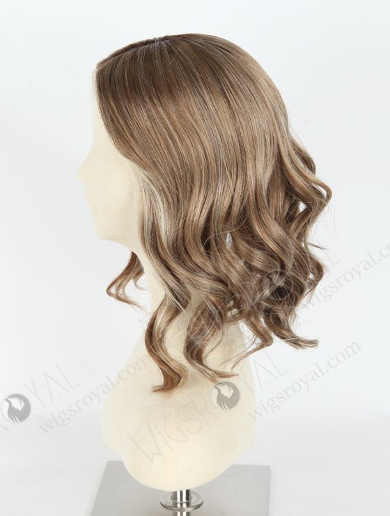 Mixed Color Custom Hair Length European Virgin Hair Mono Top Glueless Cap Wig WR-MOW-013-19684