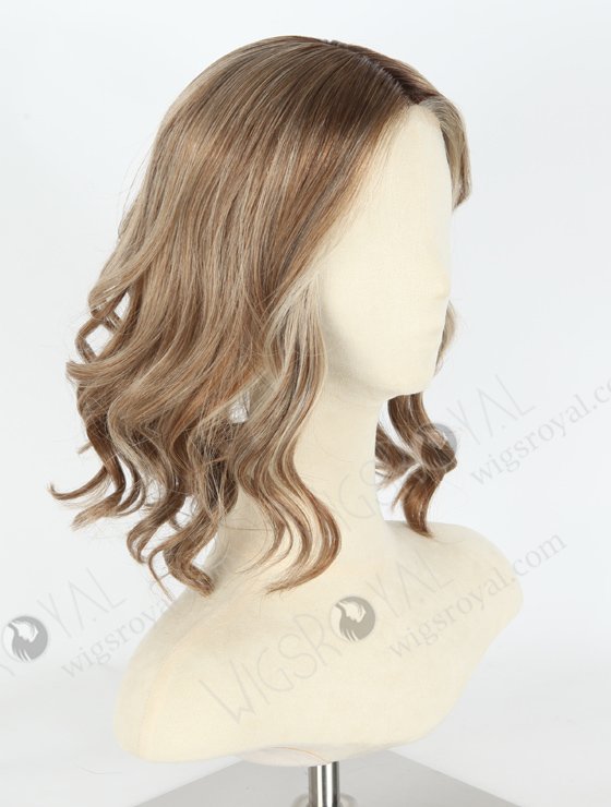 Mixed Color Custom Hair Length European Virgin Hair Mono Top Glueless Cap Wig WR-MOW-013-19679