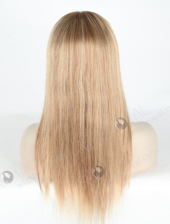 Fashion Bayalage Color 100% Human Hair Creamy Blonde Ash Highlights Lace Front Wig for Ladies WR-CLF-024-19751