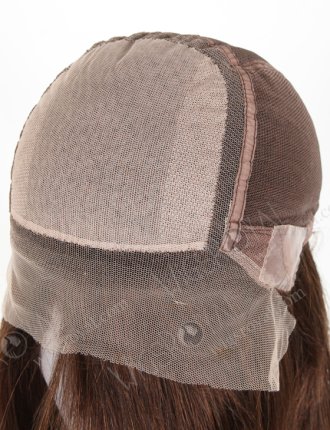 New Color 2a# Brown Straight Mongolian Virgin Silk Top Glueless Wigs WR-GL-067
