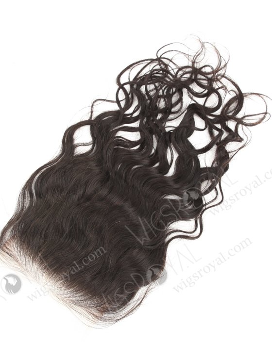 Indian Remy Hair 14" Natural Wave Natural Color HD Lace Closure WR-LC-036-19859