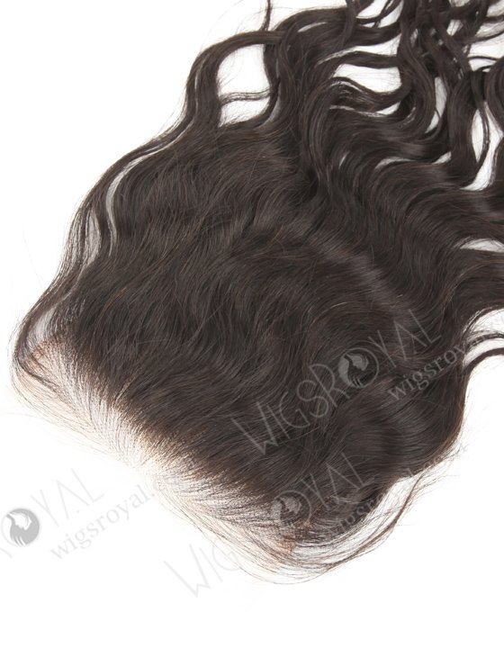 Indian Remy Hair 14" Natural Wave Natural Color HD Lace Closure WR-LC-036-19858