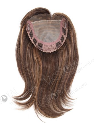 Special Custom Hair Length Color European Virgin Toppers WR-TC-067