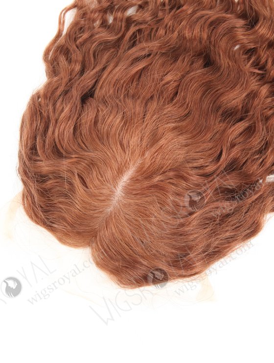 Natural Scalp Hidden Knots Silk Base Full Volume Human Hair Toppers for Thinning Hair WR-TC-069-19885