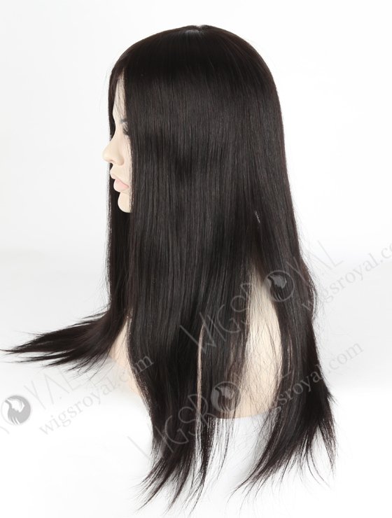 Full Lace Silk Top Wig Mongolian Hair Black Color Silk Top Lace Front Wig WR-ST-053-19921