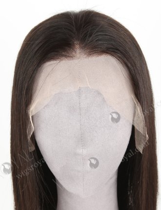 In Stock Indian Remy Hair 14" BOB Straight Natural Color Lace Front Wig LLF-01026