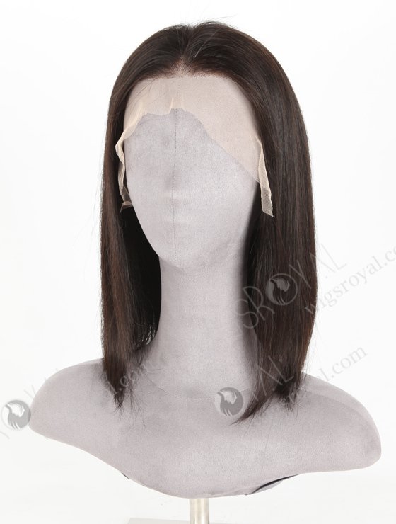 In Stock Indian Remy Hair 14" BOB Straight Natural Color Lace Front Wig LLF-01026-20305