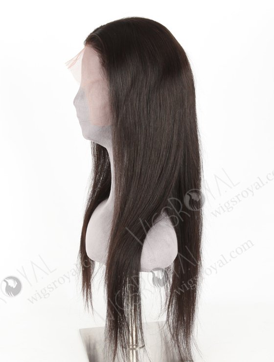 In Stock Indian Remy Hair 20" Straight Natural Color Lace Front Wig LLF-01006-20126