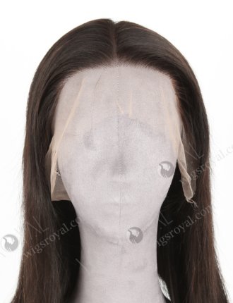 In Stock Indian Remy Hair 24" Straight Natural Color HD Lace Front Wig LLF-01021