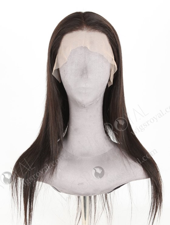In Stock Indian Remy Hair 18" Straight Natural Color Lace Front Wig LLF-01011-20173