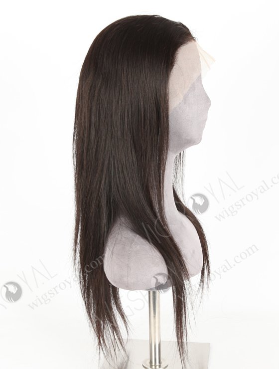 In Stock Indian Remy Hair 18" Straight Natural Color Lace Front Wig LLF-01011-20178