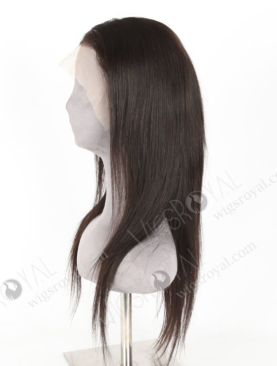 In Stock Indian Remy Hair 18" Straight Natural Color Lace Front Wig LLF-01011-20175