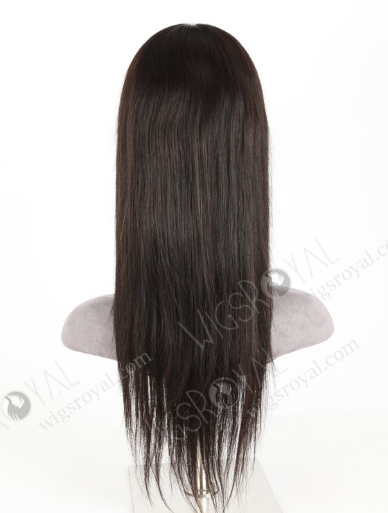 In Stock Indian Remy Hair 18" Straight Natural Color Lace Front Wig LLF-01011-20176