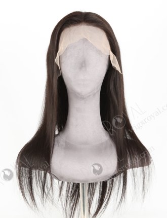 In Stock Indian Remy Hair 20" Straight Natural Color Lace Front Wig LLF-01012