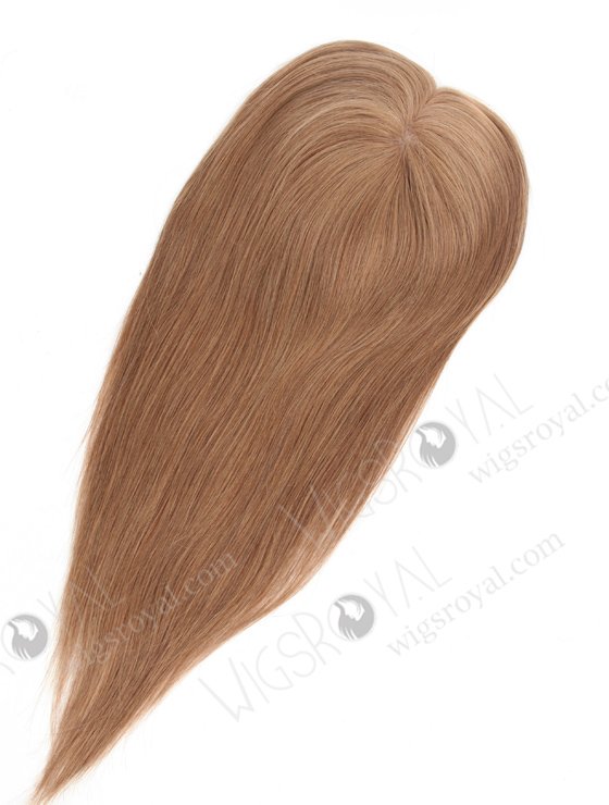 Natural Looking Best Hair Toppers for Women's Thinning Hair 16 Inch Light Brown Topper-036-20635