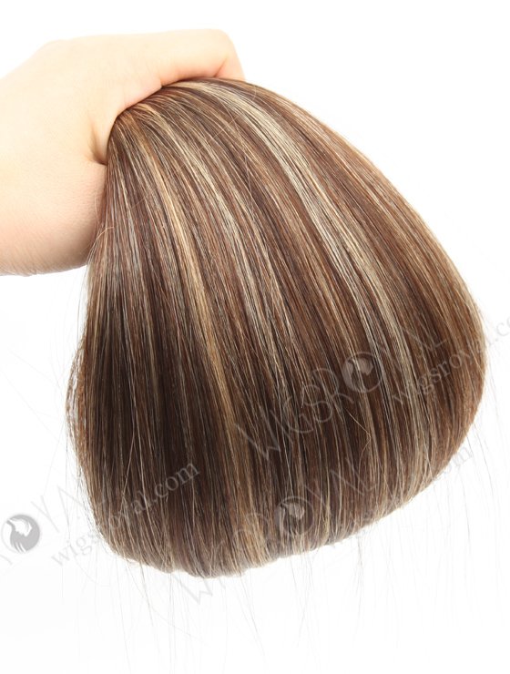 Highlight color human hair extensions seamless virgin genius weft WR-GW-011-20772