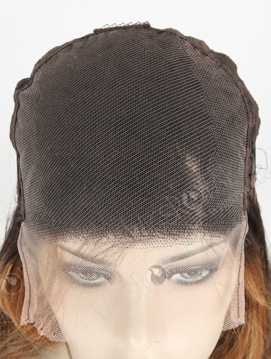 Luxury Best Quality Highlight Bayalage Color Curly Brazilian Hair Lace Front Wig WR-CLF-030-21070