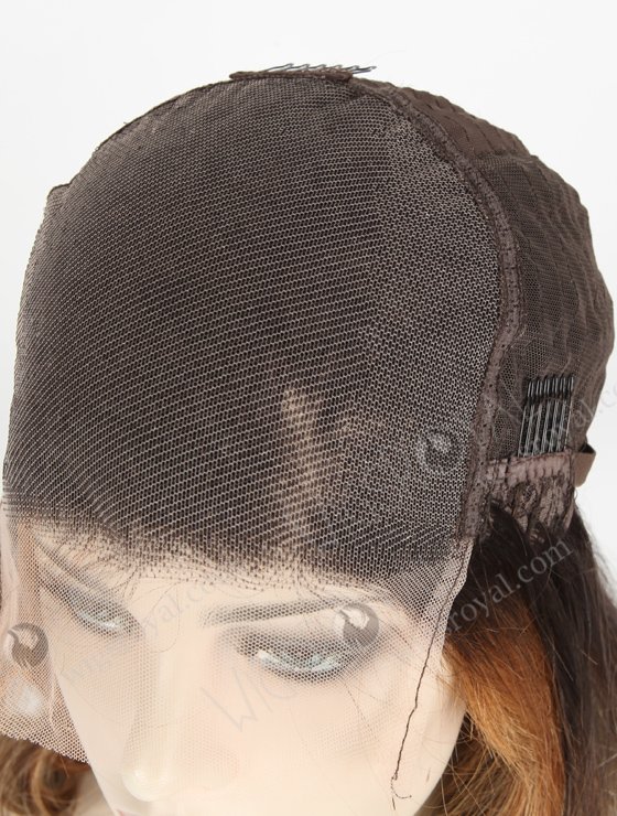 Luxury Best Quality Highlight Bayalage Color Curly Brazilian Hair Lace Front Wig WR-CLF-030-21071