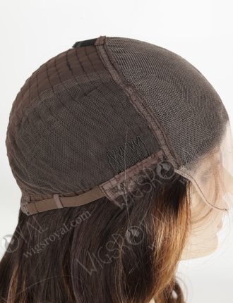 Luxury Best Quality Highlight Bayalage Color Curly Brazilian Hair Lace Front Wig WR-CLF-030