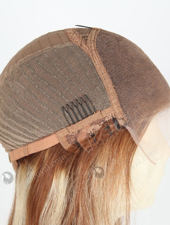 New Fashion Ombre Highlight Color European Human Hair Lace Front Wig WR-CLF-028-21048