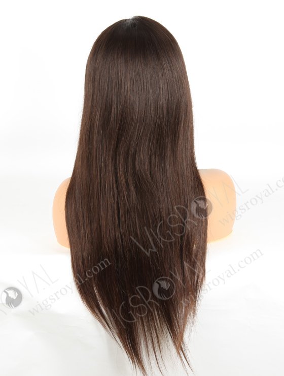 All Handmade Full PU Skin Base European Virgin Human Hair Women Wig WR-MOW-017-21150