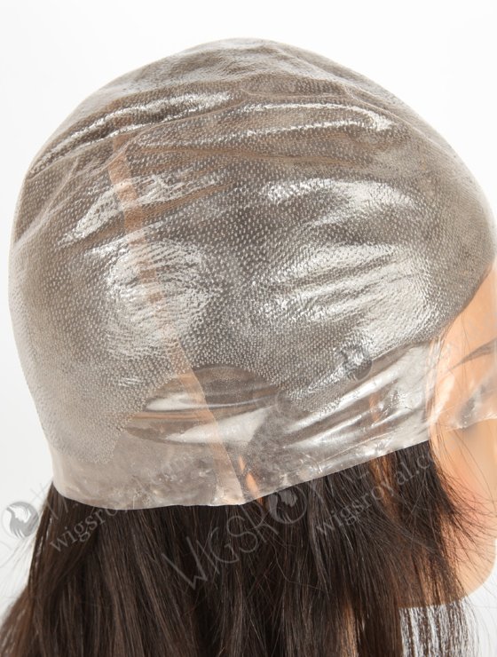 All Handmade Full PU Skin Base European Virgin Human Hair Women Wig WR-MOW-017-21155