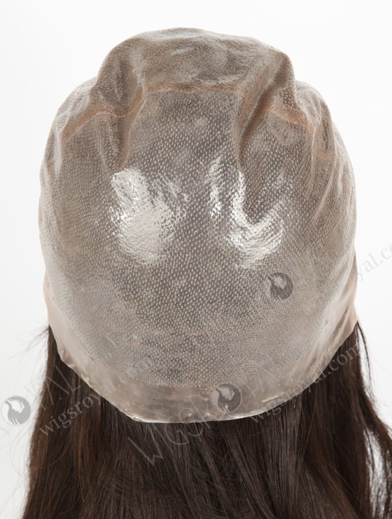 All Handmade Full PU Skin Base European Virgin Human Hair Women Wig WR-MOW-017-21154
